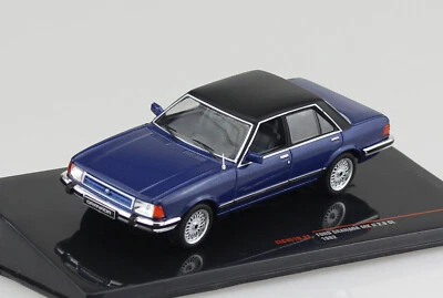 Ford Granada MK2 GL 1982 blau 1:43 Ixo Modellauto CLC 451