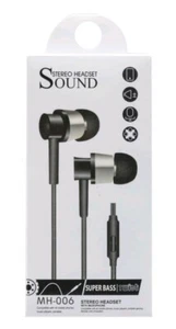 3 Auriculares Estéreo Auriculares con Micrófono Incorporado ¡Envío Rápido Gratis! ¡VENDEDOR DE ESTADOS UNIDOS! - Imagen 1 de 4