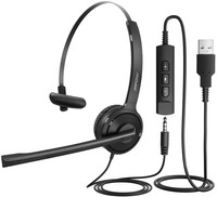 Mpow HC6(071 Updated) USB Headset/3.5mm 