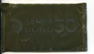 James Bond 50th Anniversary Series 1 Factory Sealed Hobby Packet / Pack - Picture 1 of 1