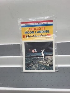 Vintage 12 Apollo 11 Color Pictures Nasa Films Photo Album Prints Moon Landing - Picture 1 of 7