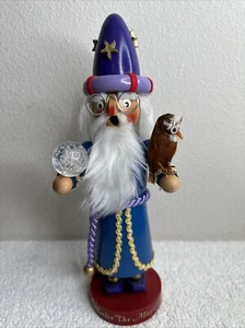 Steinbach Kurt Adler Merlín El Mago Fumador Mago 12" Alemania - Imagen 1 de 12