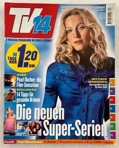 MADONNA TV14 GERMAN MAGAZINE 2001 - Picture 1 of 2