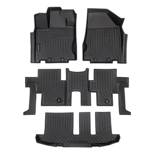 Car Floor Mats for 2013-2021 Nissan Pathfinder All-Weather TPE Rubber Floor Mats - Bild 1 von 10