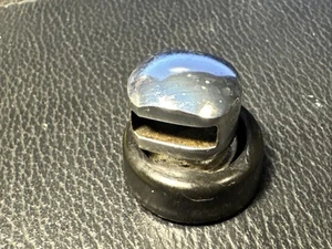 1972-74 MERCEDES-BENZ EARLY R107 450SL 350SL HARD TOP LATCH CHROME LOCK NUT - Picture 1 of 12