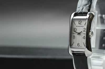 N MINT Burberry BU3008 10736 Tank 2 Needle SWISS MADE Quartz Womens Watch JAPAN - Image 1 of 4