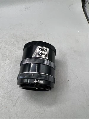 Juego de tubos de extensión macro automática Pro EOS para primer plano extremo hecho en Japón Foto 1 de 4