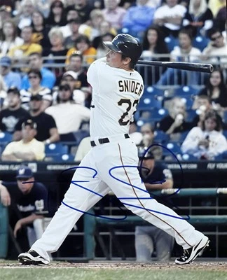 Travis Snider SIGNED AUTOGRAPHED 8x10 Photo Pittsburgh PIRATES Outfielder - Image 1 of 2