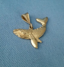 ARTISAN CRAFTED 92.5 STERLING SILVER DOLPHIN PENDANT NECKLACE
