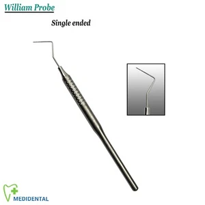 Professionelle Parodontalsonde Williams Tasche Tiefenmesssonden Zahnmedizin - Bild 1 von 4