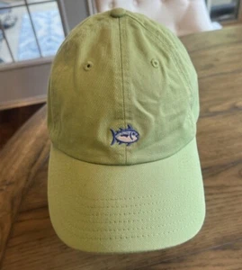 Southern Tide Small Iconic Fish Skipjack logo Adjustable Hat Ball Cap Green L - Picture 1 of 10