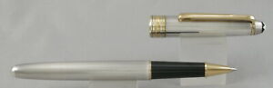 Montblanc 163S Meisterstuck Sterling Silver Barley Rollerball Pen - W-Germany