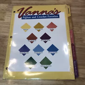 30 DMC Floss Skein and Vannas Afghan and Crochet Favorites binder dividers. - Picture 1 of 3