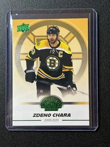 2023-24 Upper Deck Bruins Centennial Green /49 Zdeno Chara - Picture 1 of 2