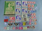 TINTIN lot de 58 timbres points différents KUIFJE'S BON PUNTEN années 60 70 A