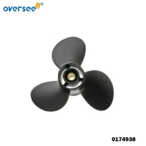 9 1/4 X 8 Propeller 0174938 For 8-15HP Evinrude Johnson BRP Outboard 0763457 - Picture 1 of 1
