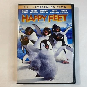 Happy Feet (DVD, 2007) Full Screen Region 1 Animation Williams Murphy Kidman - Picture 1 of 5