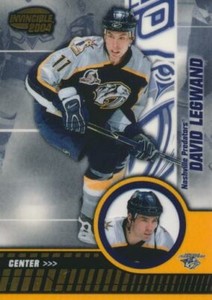 2003-04 Pacific Invincible #52 DAVID LEGWAND - Nashville Predators