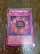 Yugioh Ring of Destruction Secret Rare PGD-000 NM