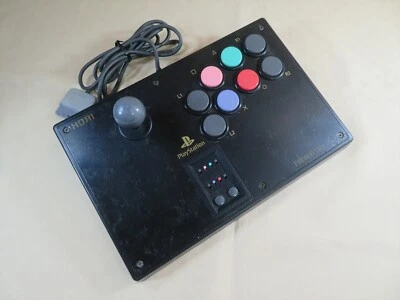 fighting stick ps ps1 ps2 HORI joy controller Japan arcade playstation ps pad jp - Image 1 of 4