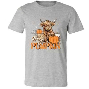 NUEVA CAMISETA LULU MAC HEY CALABAZA VACA - Imagen 1 de 1