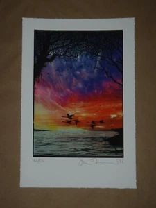 Stanley Donwood Rise Art Print Signed Radiohead Artist - Picture 1 of 4