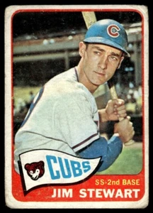 1965 TOPPS JIMMY STEWART CHICAGO CUBS #298 - Picture 1 of 2