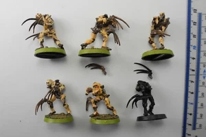 6 NECRON FLAYED ONE Metal Necrons Army Warhammer 40K anni 2000 QE2 - Foto 1 di 2