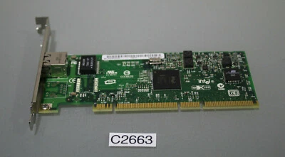 Intel PCI-X/133 Server Adapter Card D26782-003 Netzwerkkarte (C2663-R48) - Bild 1 von 4