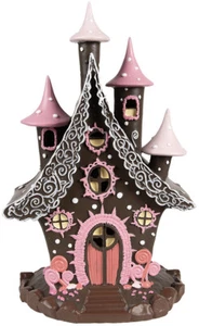 Clayre & Eef 6PR4240 Dekoration Haus mit LED 16x13x26 cm / 3xAA - Bild 1 von 4