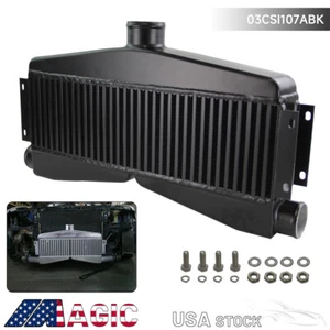 Universal FMIC Bar & Plate Twin Turbo Intercooler Custom (2 In /1 Out) 400-800HP - Picture 1 of 11