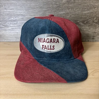 Sombrero gorra vintage de las Cataratas del Niágara parche de gamuza bordado para hombre años 90 Foto 1 de 4