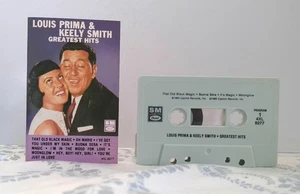 1985 Louis Prima & Keely Smith Greatest Hits cassette Capitol Records 4XL-9277 - Picture 1 of 4