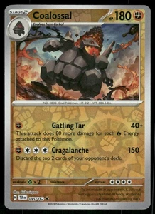 Coalossal 095/162 Uncommon Reverse Holo NM Pokemon SV05: Temporal Forces - Picture 1 of 2