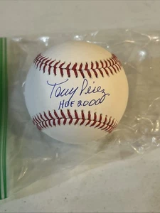 CINCINNATI REDS- TONY PEREZ SIGNED AUTOGRAPH ROMLB BASEBALL JSA COA HOF - Picture 1 of 7