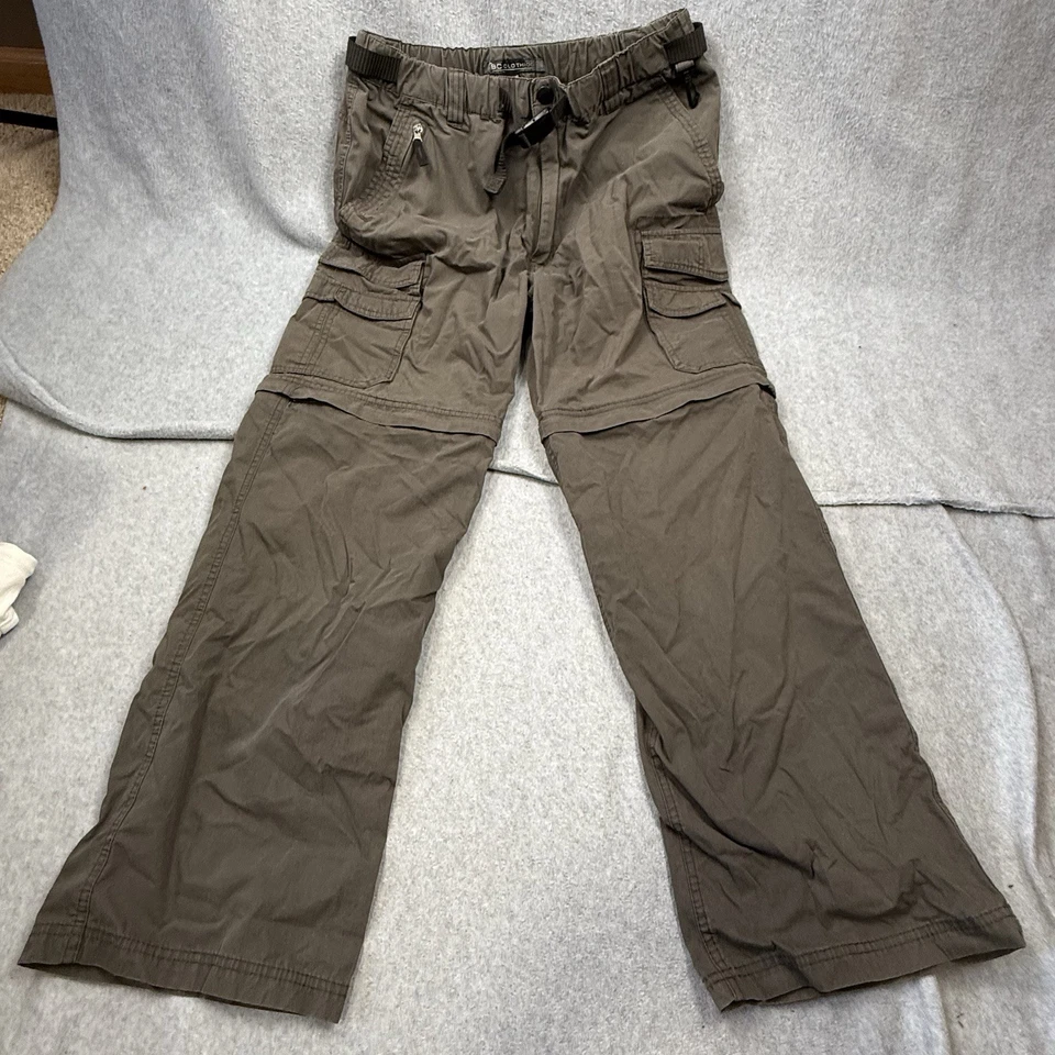 Pantalones BC Clothing para hombre grandes verdes 30 Foto 1 de 4