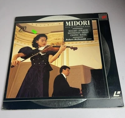 Sony Classical LaserDisc Midori Live at Carnegie Hall - Image 1 of 2