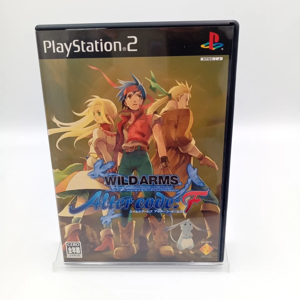 Wild Arms Alter Code F PS2 PlayStation 2 RPG Original Japanese CIB Complete - Image 1 of 4