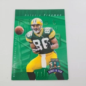 1997 Playoff Antonio Freeman #184 First And Ten Green Bay Packers Football Card - Picture 1 of 2