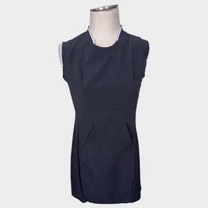 Vestido gris medio Mondetta para mujer sin mangas bolsillos poliéster spandex - Imagen 1 de 8