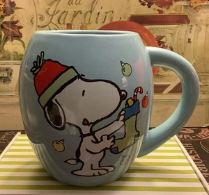 Taza de té/café Peanuts/Snoopy/Woodstock "I Love the Holiday Season"/20 oz~A+++ - Imagen 1 de 5