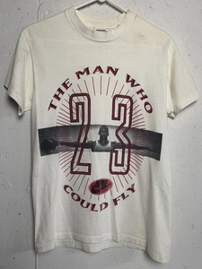Vintage 90s Michael Jordan Nike Air T Shirt Small USA Made Flight Single Stitch - Picture 1 of 7