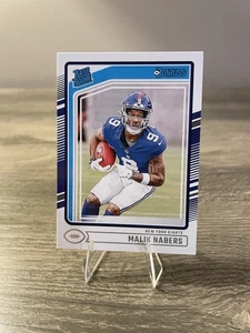 2024 Donruss Malik Nabers Rated Rookie Base Giants #383 RC Rookie - Picture 1 of 4