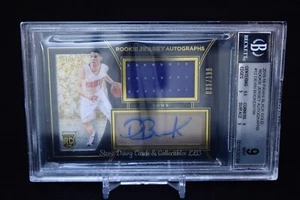 2015-16 Black Gold Rookie Jersey Auto #12 Devin Booker 6/199 BGS 9 | 10 Auto - Picture 1 of 2