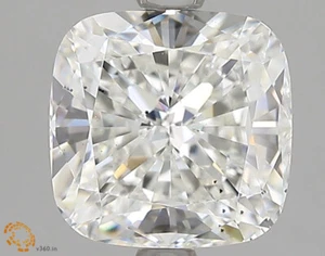 2.51 CT Cushion Cut Lab Grown Diamond For Engagement Ring - Picture 1 of 2