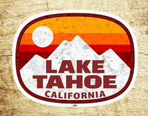 Lake Tahoe Kalifornien Aufkleber Sticker 3 5/8" x 2 7/8" Skifahren Seen Bootfahren  - Bild 1 von 1