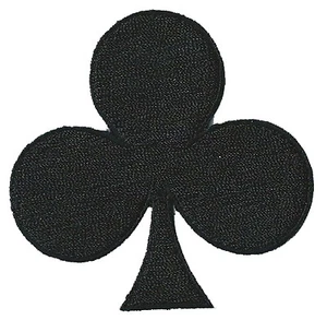 Patch écusson Trèfle poker thermocollant brodé patche   - Bild 1 von 2