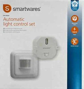 Smartwares SH4-99569 Juego de interruptores inalámbricos: detector de movimiento + interruptor de montaje 1000W - Imagen 1 de 1