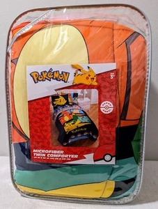 Twin Pokemon Groove Reversible Kids' Comforter *Brand New* - Picture 1 of 2