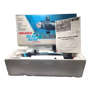 Nikko Radio Control Boat Sea Star Submarine Scale In Org Box Vintage - Picture 1 of 24
